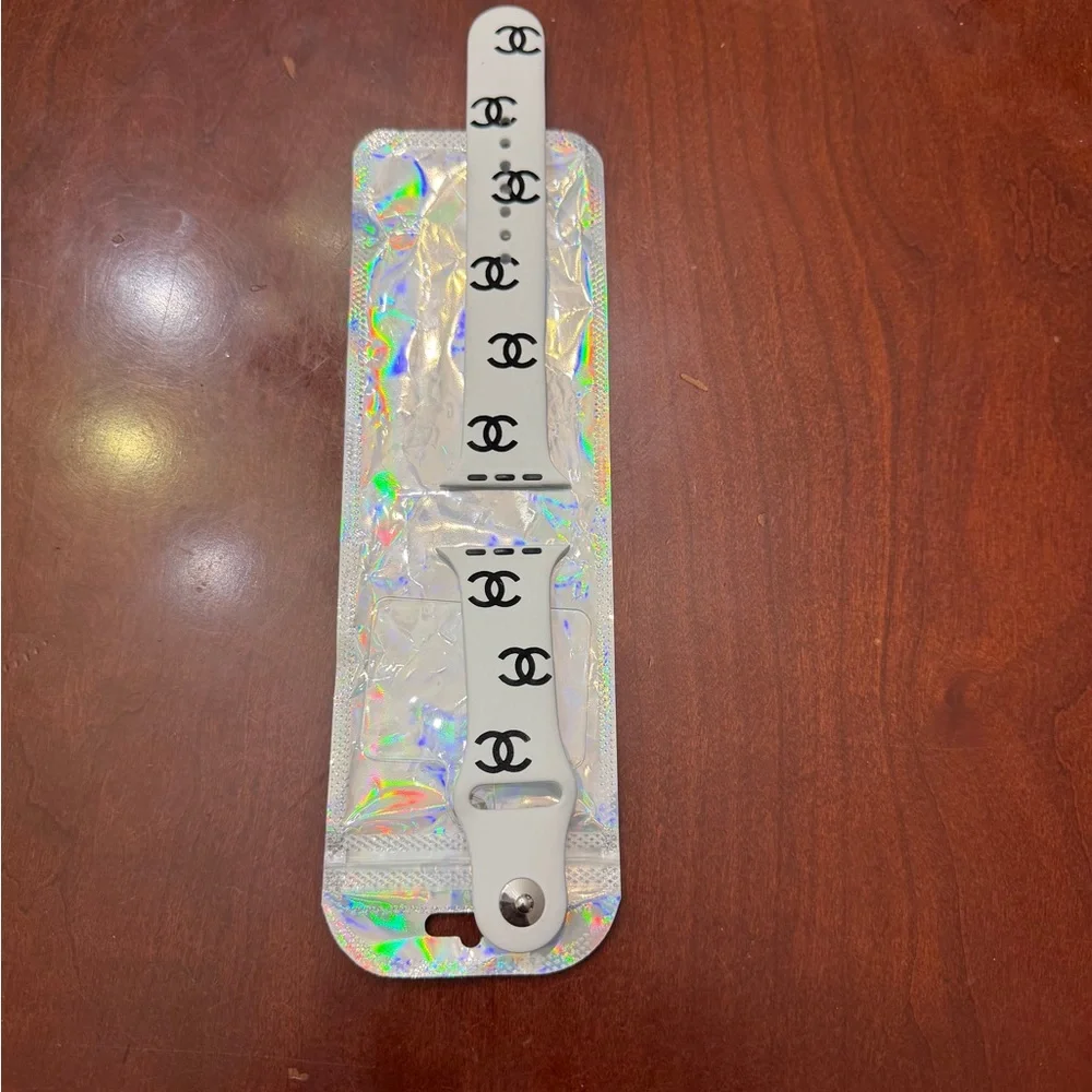 White Designer-Inspired Watch Band